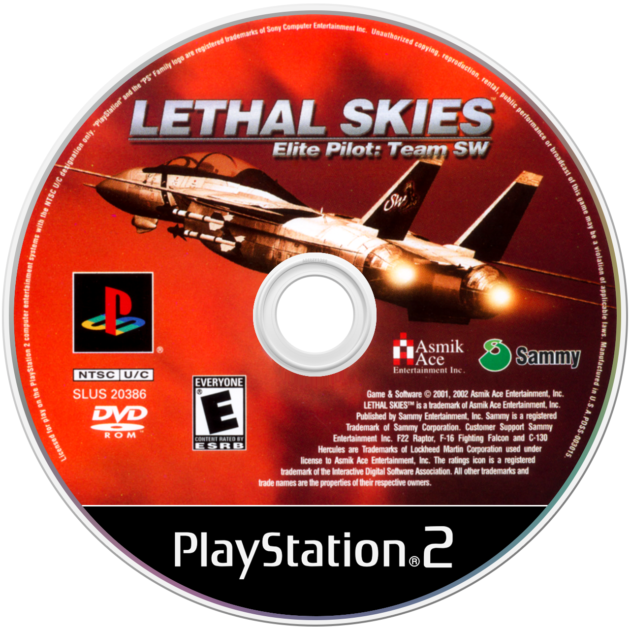 Lethal Skies Elite Pilot: Team SW media 4 for Playstation 2